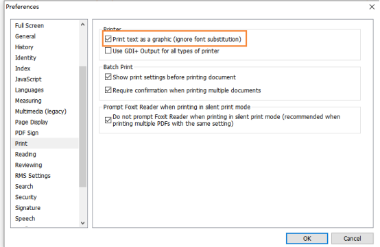 Troubleshoot PDF printing in Foxit PDF Editor and Foxit PDF Reader